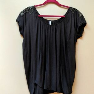 Elegant Free People blouse gray color size S